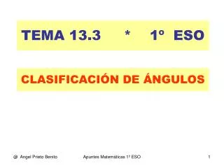 clasificaci n de ngulos