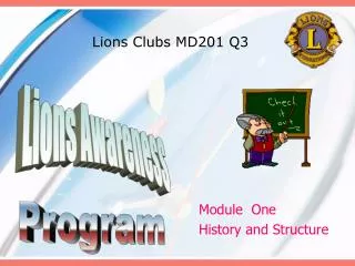 Lions Clubs MD201 Q3