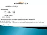 GLAVA XI MEHANIČKE OSCILACIJE - slide 1