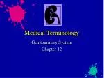 Medical Terminology - slide 1