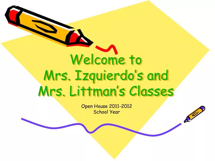 welcome to mrs izquierdo s and mrs littman s classes