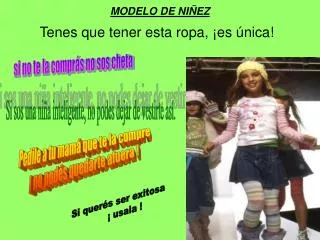 MODELO DE NIÑEZ