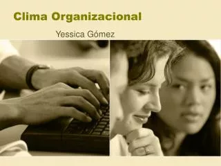 clima organizacional