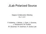 JLab Polarized Source - slide 1