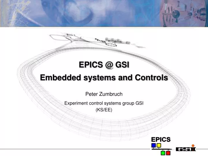 epics @ gsi embedded systems and controls