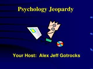 Psychology Jeopardy
