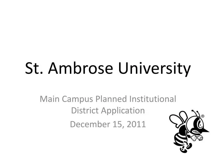 st ambrose university