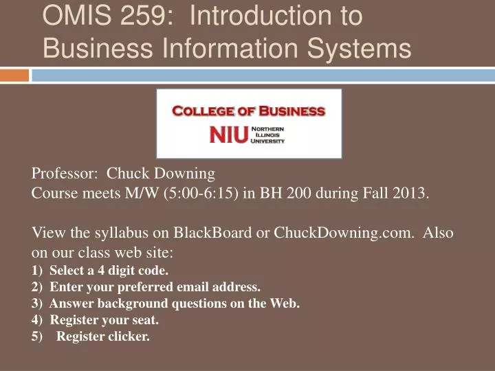 omis 259 introduction to business information systems