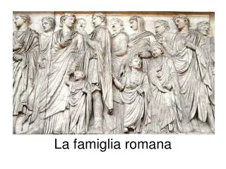 La famiglia romana