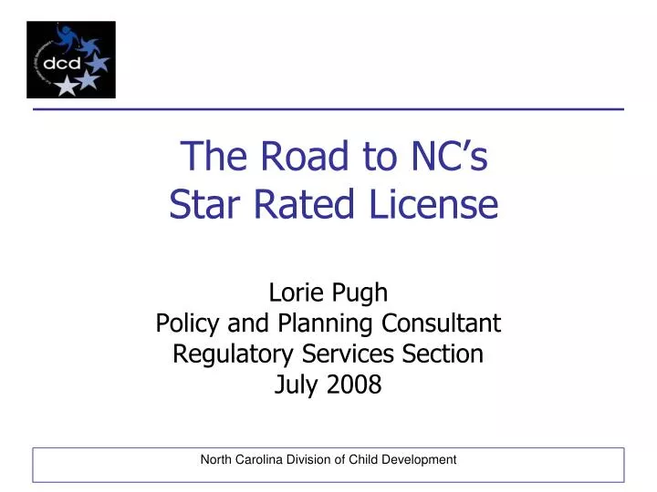 the road to nc s star rated license