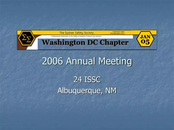 2006 annual meeting