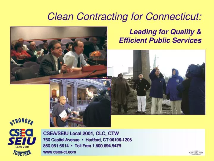 clean contracting for connecticut