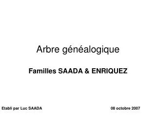 arbre g n alogique