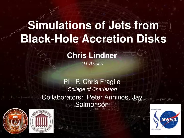 simulations of jets from black hole accretion disks