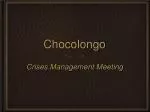 Chocolongo - slide 1