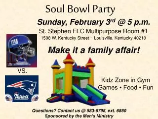 Soul Bowl Party