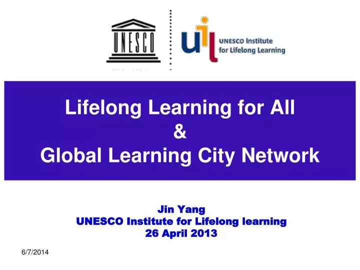 lifelong learning for all global learning city network