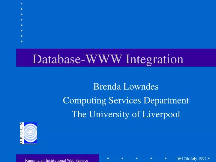 database www integration