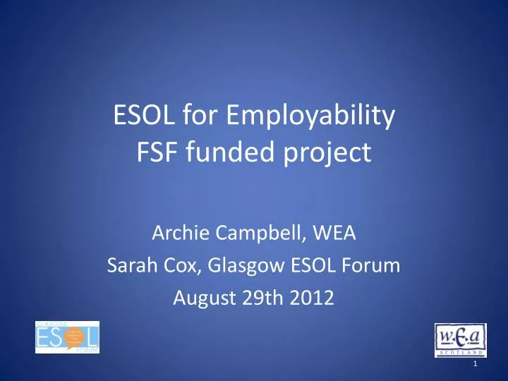 esol for employability fsf funded project