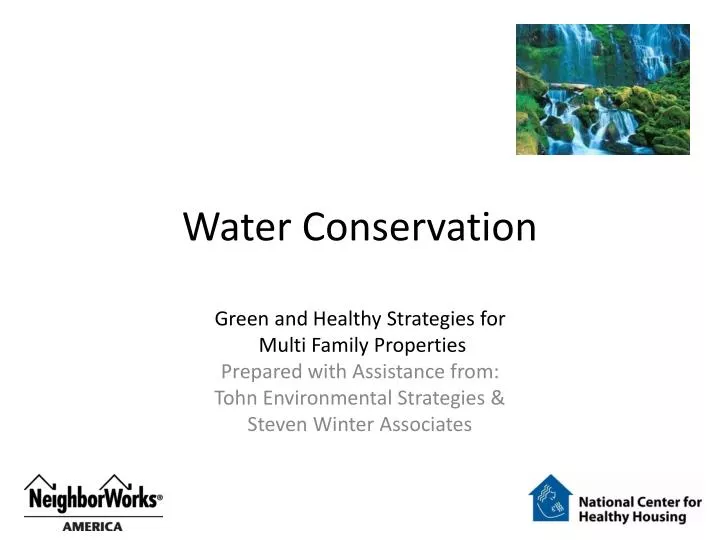 water conservation