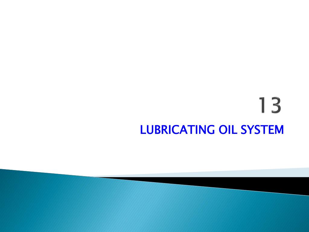 PPT - LUBRICATING OIL SYSTEM PowerPoint Presentation, free download ...