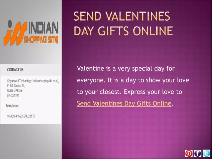 send valentines day gifts online