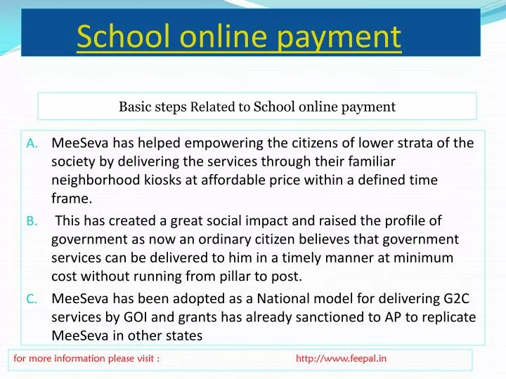 school online payment