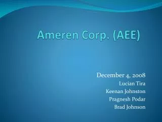 Ameren Corp. (AEE)