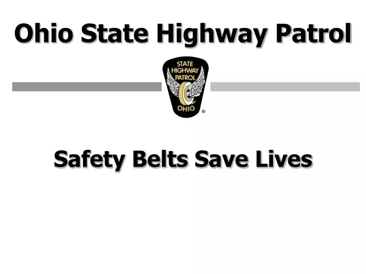 safety belts save lives