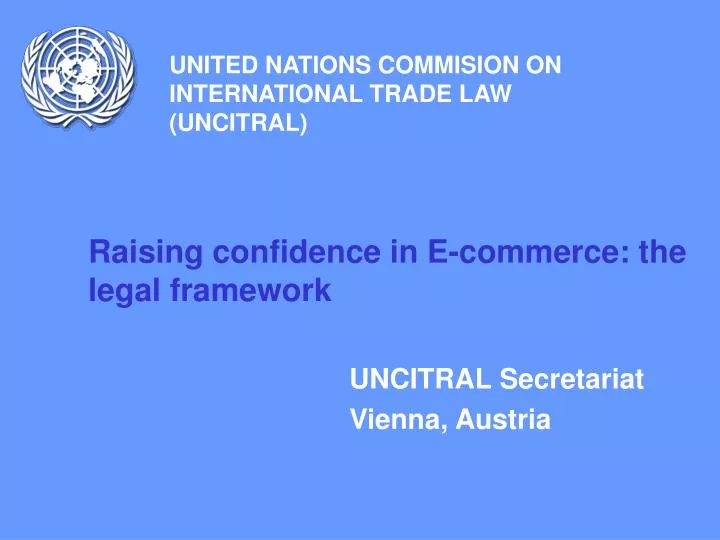 united nations commision on international trade law uncitral