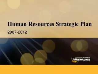 Human Resources Strategic Plan