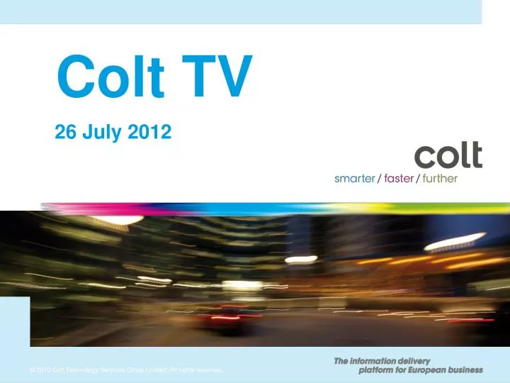 colt tv