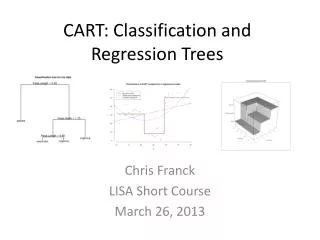 CART: Classification and Regression Trees