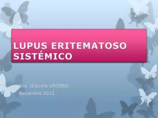 lupus eritematoso sist mico