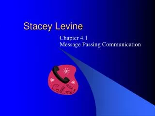 Stacey Levine