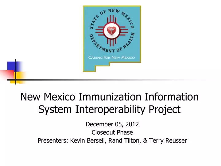 new mexico immunization information system interoperability project