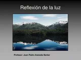 reflexi n de la luz