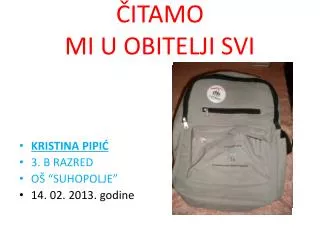 itamo mi u obitelji svi