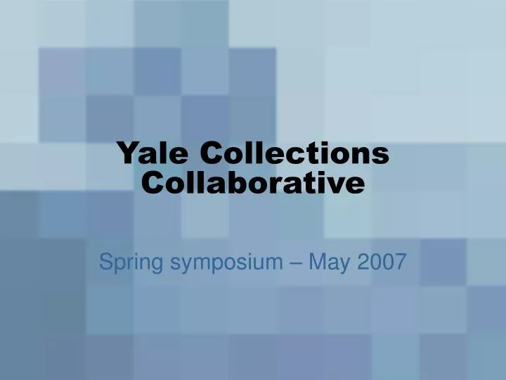 yale collections collaborative