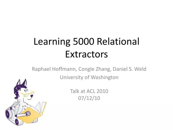 learning 5000 relational extractors