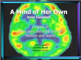 A Mind of Her Own Anne Campbell