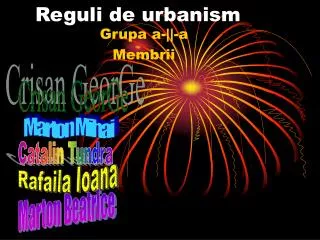 Reguli de urbanism