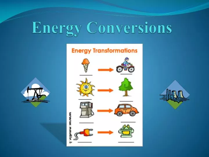 energy conversions