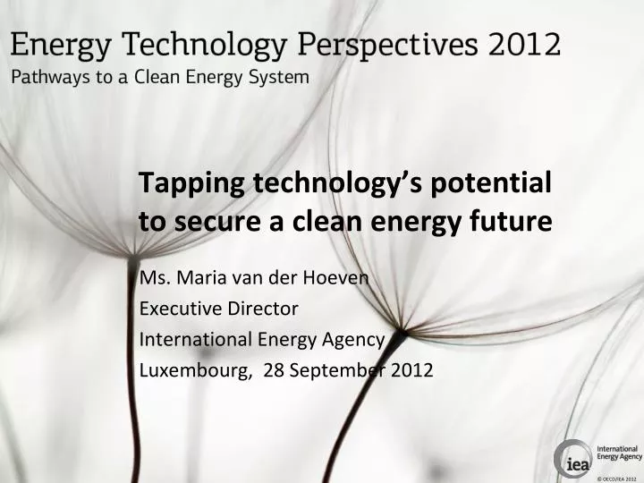 tapping technology s potential to secure a clean energy future