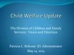 Child Welfare Update - slide 1
