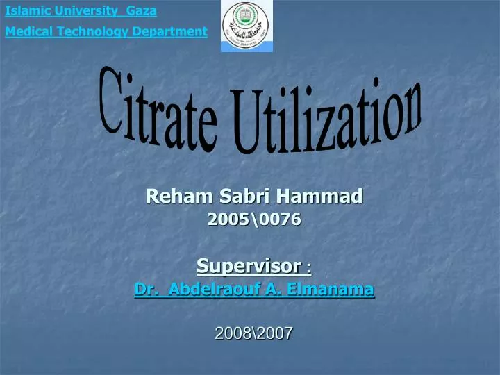 reham sabri hammad 2005 0076 supervisor dr abdelraouf a elmanama 2007 2008