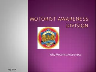 Motorist Awareness Division