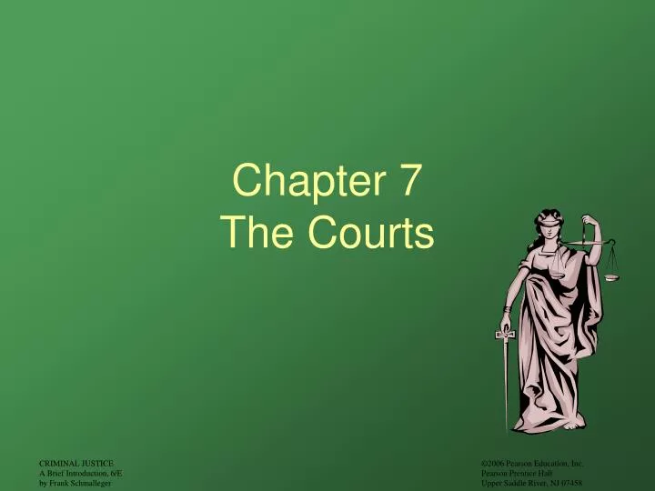 chapter 7 the courts