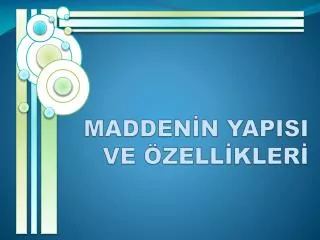madden n yapisi ve zell kler