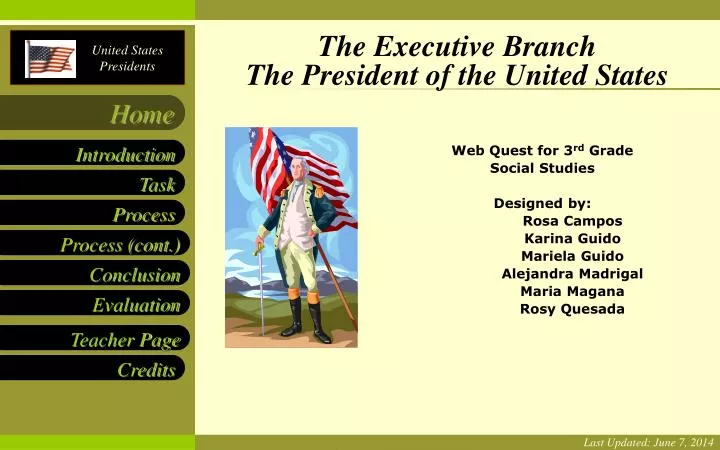 the executive branch the president of the united states